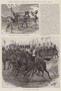 Tournoi militaire royal au Agricultural Hall - William Barnes Wollen