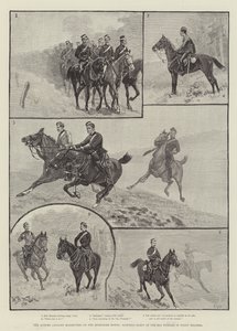 Les manœuvres de cavalerie d