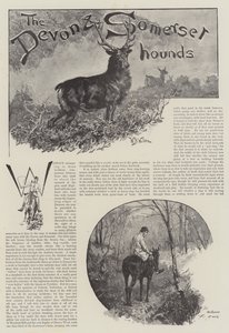 Les chiens du Devon et du Somerset - William Barnes Wollen