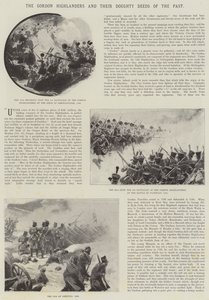 Les Highlanders de Gordon et leurs exploits passés - William Barnes Wollen