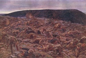 La cavalerie légère impériale à Waggon Hill le 6 janvier 1900, illustration de l