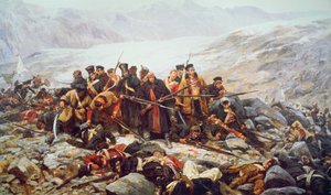 Le dernier combat du 44e régiment à Gundamuck pendant la retraite de Kaboul - William Barnes Wollen