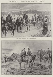Les Manœuvres Militaires dans le Wiltshire et le Dorset - William Barnes Wollen