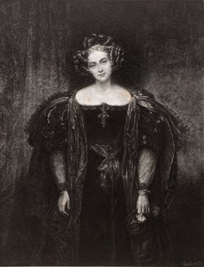 Mlle Henrietta Sontag, dans le rôle de Donna Anna dans Don Juan - William Baxter Closson