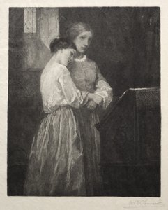 Les Auditeurs, 1887 - William Baxter Palmer Closson