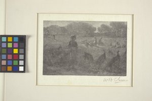 Le pâturage des dindes - William Baxter Palmer Closson