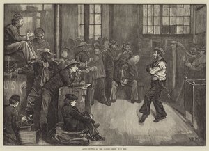 Après le dîner à la maison des marins, East End - William Bazett Murray