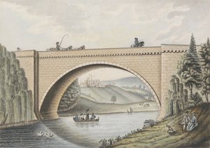 Pont en brique - William Beilby
