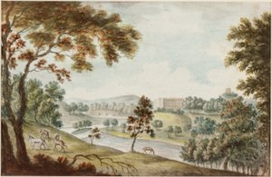 Chez le général Lamblan à Harraton près de Chester-le-Street - William Beilby