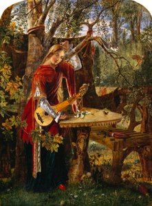 La Belle Rosamonde Seule dans sa Tour - William Bell Scott