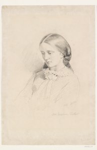 Josephine Butler, militante féministe précoce, 1856 - William Bell Scott