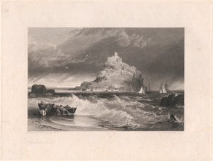Mont Saint-Michel, Cornouailles - William Bernard Cooke