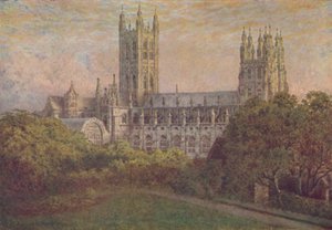 Cathédrale de Canterbury, 1910 - William Biscombe Gardner