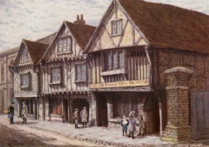 Vieilles maisons dans West Street, Faversham - William Biscombe Gardner