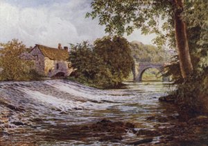 Sur la Derwent, Baslow - William Biscombe Gardner