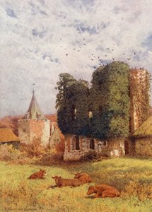 Château et église d
