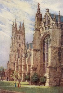 Transept Sud-Ouest et Tour de Saint-Georges, Cathédrale de Canterbury - William Biscombe Gardner