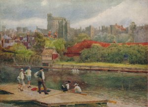 Le Château vu des radeaux, c1900 - William Biscombe Gardner
