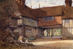 Le portail de Lych, Penshurst - William Biscombe Gardner