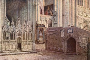 Le martyre, cathédrale de Canterbury - William Biscombe Gardner
