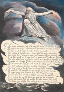 Amérique. Une Prophétie, Planche 10, La Terreur Répondit... - William Blake