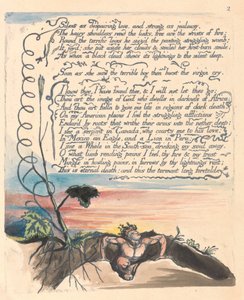 Amérique. Une Prophétie, Planche 4, Silencieux comme l