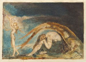 Rêve de Thiralatha [de "America," plaque annulée d] - William Blake