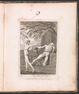 Pour les enfants. Les Portes du Paradis, Planche 10, Mon fils! mon fils! - William Blake