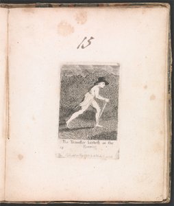 Pour les Enfants. Les Portes du Paradis, Planche 16, Le Voyageur se Hâte dans la Soirée - William Blake