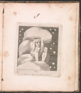 Pour les enfants. Les Portes du Paradis, Planche 6, Air - William Blake