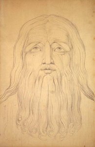 Tête de Job - William Blake