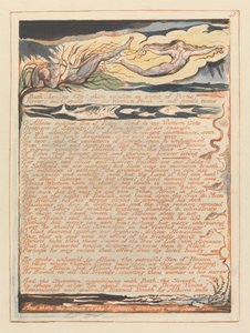 Jérusalem, Planche 45, Bath, Ville Guérisseuse!.... - William Blake