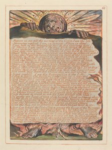 Jérusalem, Planche 62, Repose-toi sur moi.... - William Blake