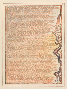 Jérusalem, Planche 66, Dans une pompe terrible et dorée.... - William Blake