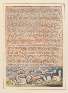 Jérusalem, Planche 69 - William Blake