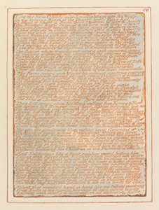 Jérusalem, Planche 86, Je Vois ta Forme.... - William Blake
