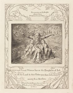 Job et ses filles - William Blake