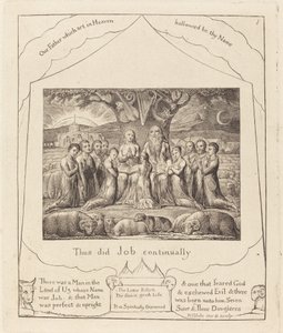 Job et sa famille, 1825