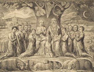Job et sa famille - William Blake