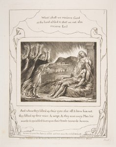 Les Consolateurs de Job, des Illustrations du Livre de Job - William Blake