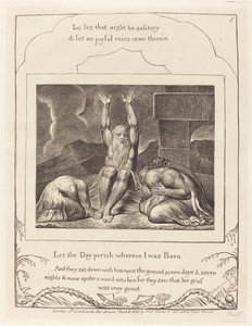 Le désespoir de Job - William Blake