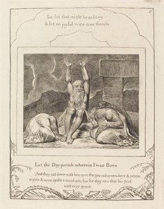 Le désespoir de Job - William Blake