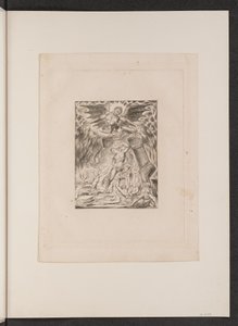 Les Fils et Filles de Job submergés par Satan - William Blake