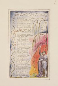 P.124-1950.pt35 La Petite Fille Perdue : planche 35 de Songs of Innocence and of Experience (copie R) vers 1802-08
