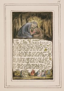 P.124-1950.pt46 Le Petit Vagabond : planche 46 de Songs of Innocence and of Experience (copie R) vers 1802-08 - William Blake