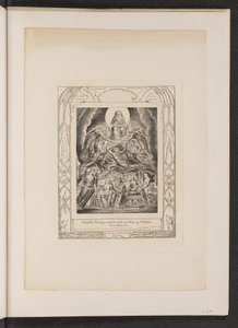 Satan devant le trône de Dieu - William Blake