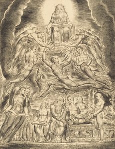 Satan devant le trône de Dieu