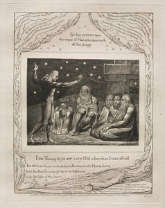 Le Livre de Job : Pl. 12, Je suis jeune et vous êtes très vieux c