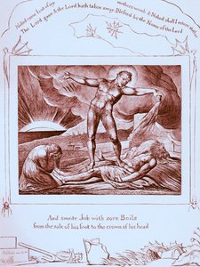 Le Livre de Job, illustrations de William Blake - William Blake