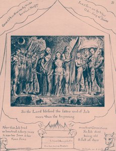 Le Livre de Job, illustrations de William Blake